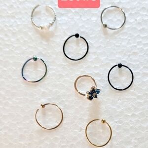 Assorted Single Helix Hoops
